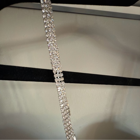 White Satin Bow Dress - Picture 6 of 6